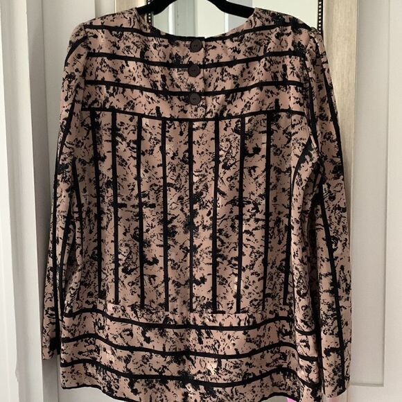 VINTAGE TAN BLOUSE - Picture 10 of 15